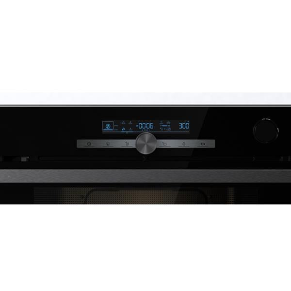 hisense forno multifunzione pirolitico a vapore hisense bsa66334pg 77 litri classe a a595xl595xp564 cavita xxl pulizia acqua clean nero ean 3838782512841