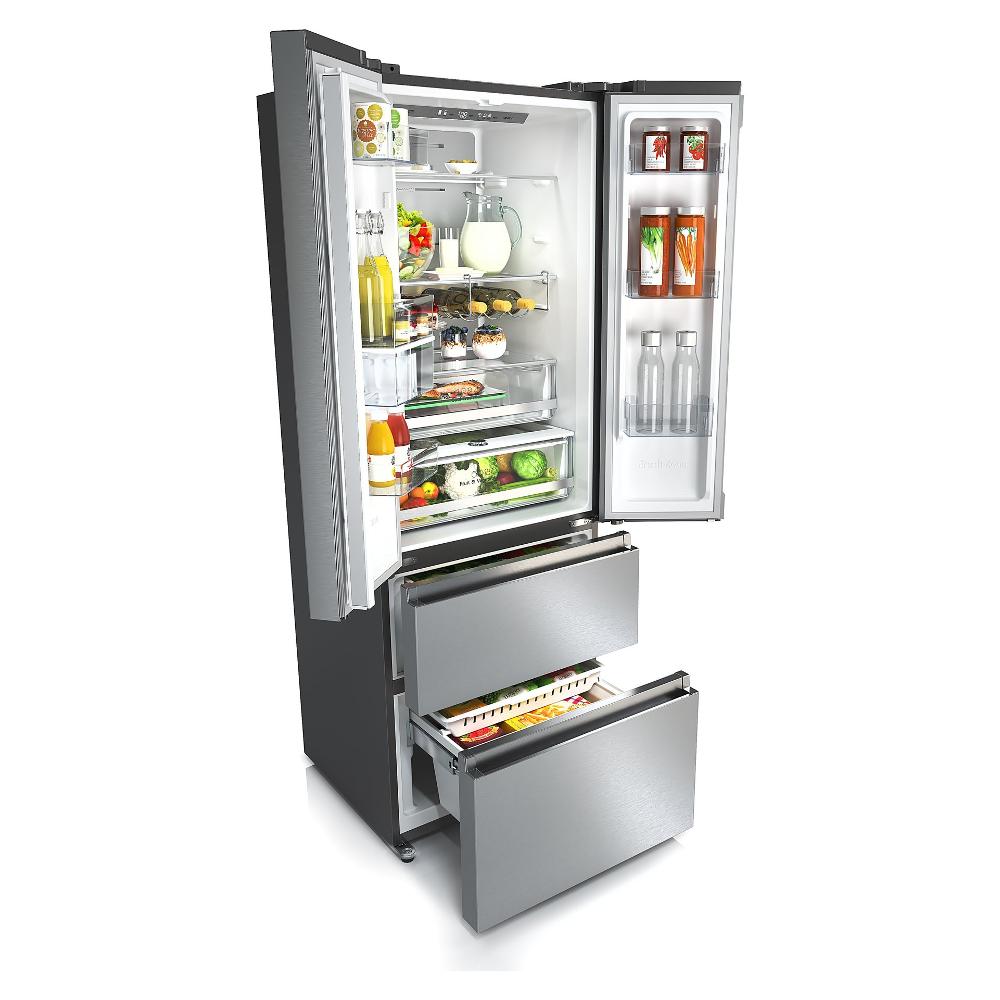 hisense frigorifero side by side hisense serie rf rf632n4wie 485 litri classe e a200xl70xp694 french door total no frost acciaio inox ean 6921727057853