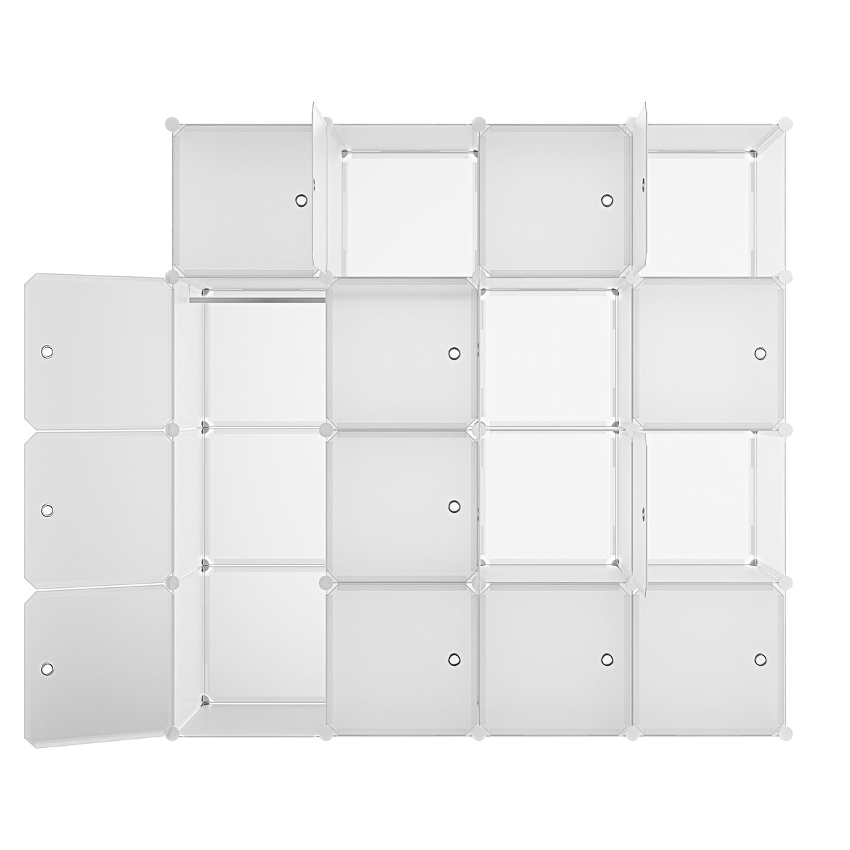 le stelle armadio 16 moduli in plastica colore bianco ean 8024299800808 ean 8024299800808