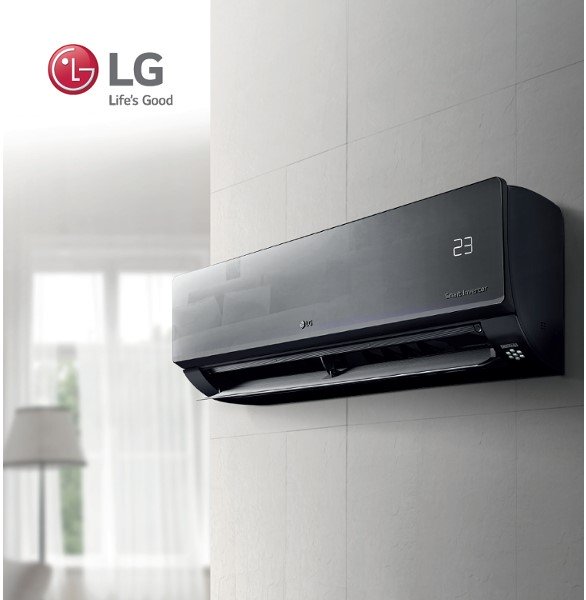 lg climatizzatore condizionatore lg inverter artcool mirror 9000 btu ac09bk ac09bq r 32 wi fi integrato classe aa