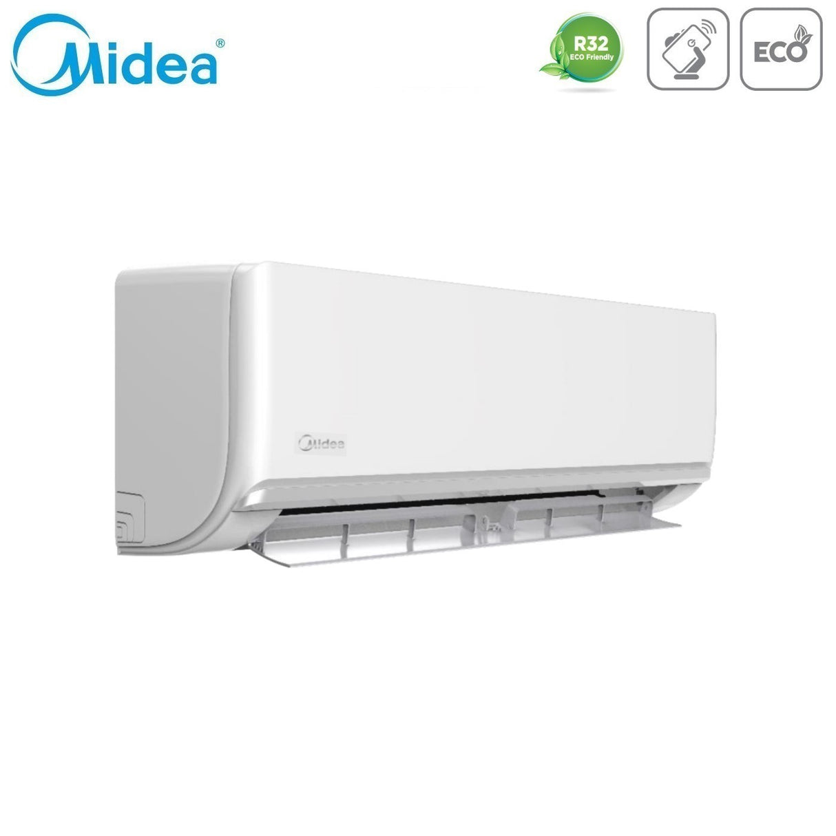 midea climatizzatore condizionatore midea quadri split inverter serie exclusive 99912 con m4o 36fn8 q r 32 wi fi optional 90009000900012000