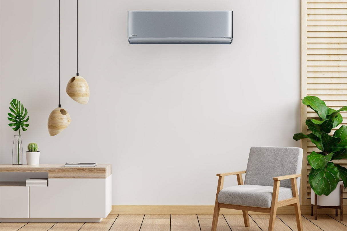 panasonic climatizzatore condizionatore panasonic dual split inverter serie etherea silver 99 con cu 2z41tbe r 32 wi fi integrato 90009000 argento ean 8055776917085