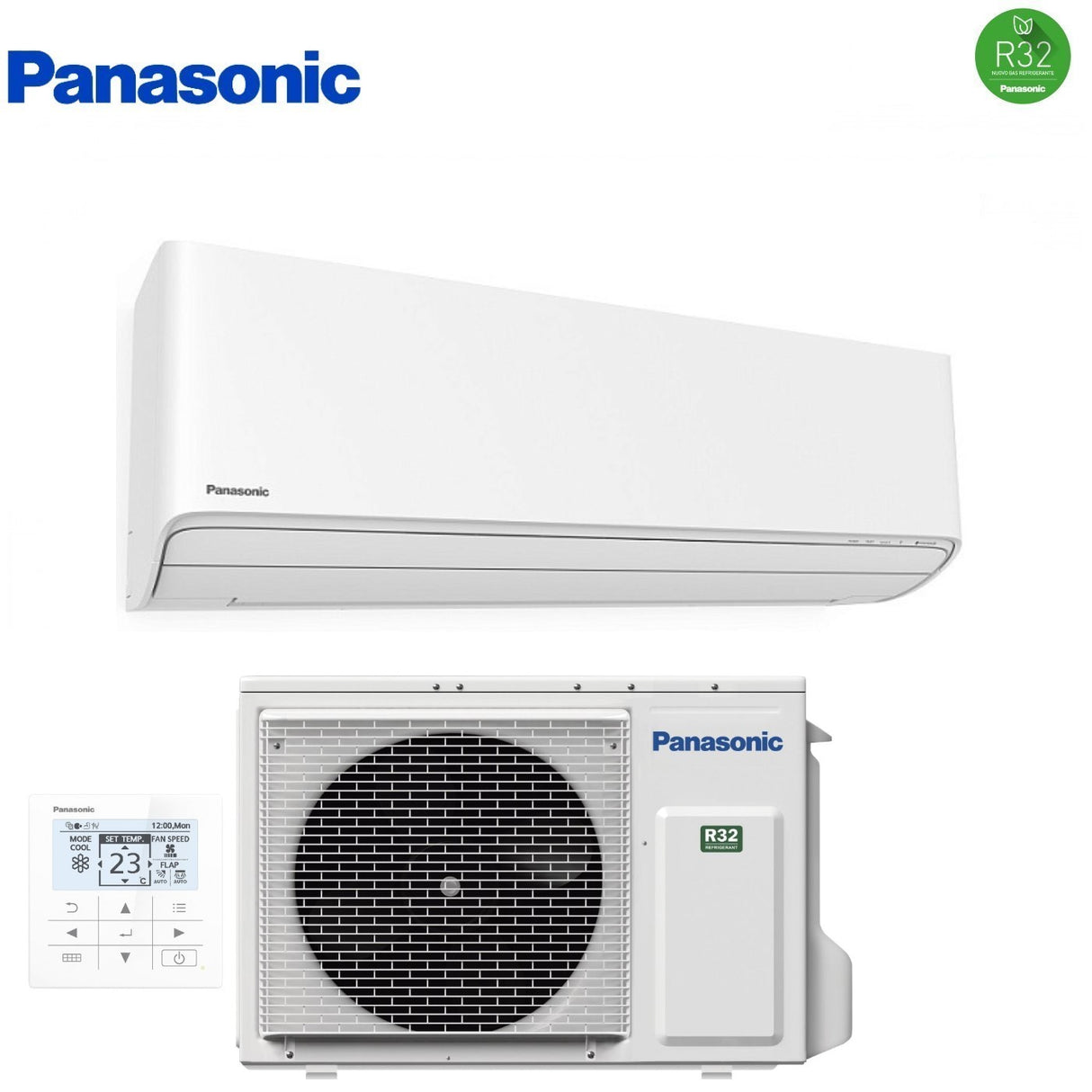 panasonic condizionatore panasonic cs 18000 btu cs z50ykea r 32 wi fi integrato con comando a filo