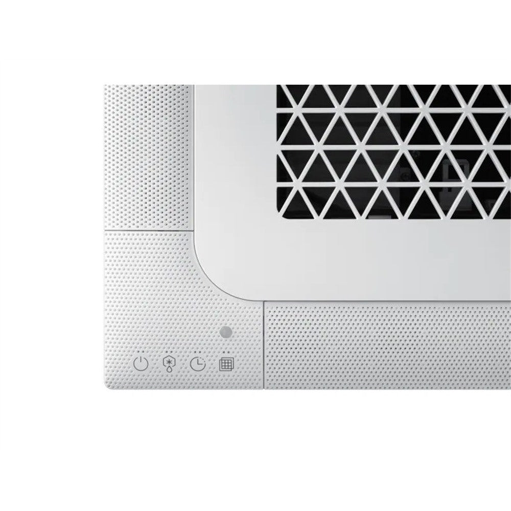 samsung climatizzatore condizionatore inverter samsung cassetta 4 vie mini windfree 9000 btu r 32 ac026rnndkg con pannello e comando a filo novita 1