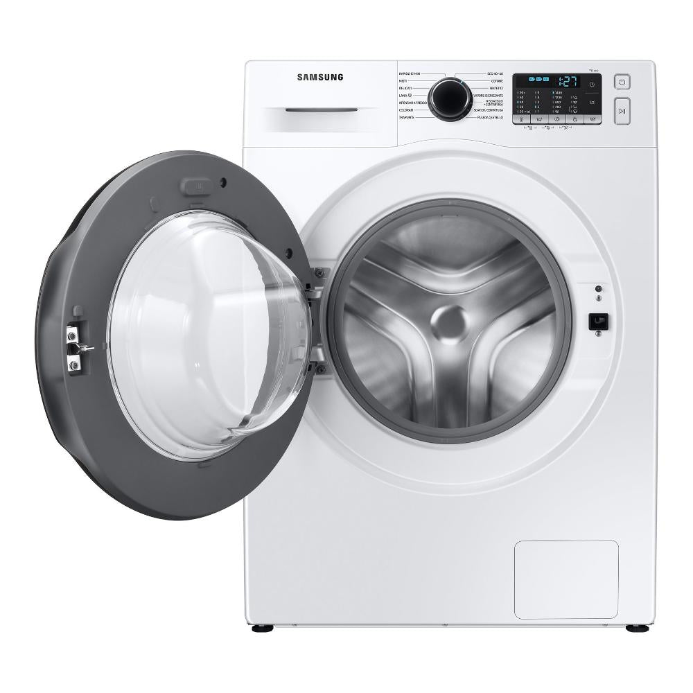 samsung lavatrice a carico frontale samsung 9 kg ww90ta046at crystal clean classe a 1400 giri a85xl60xp55 vapore igienizzante ecolavaggio ean 8806090603570