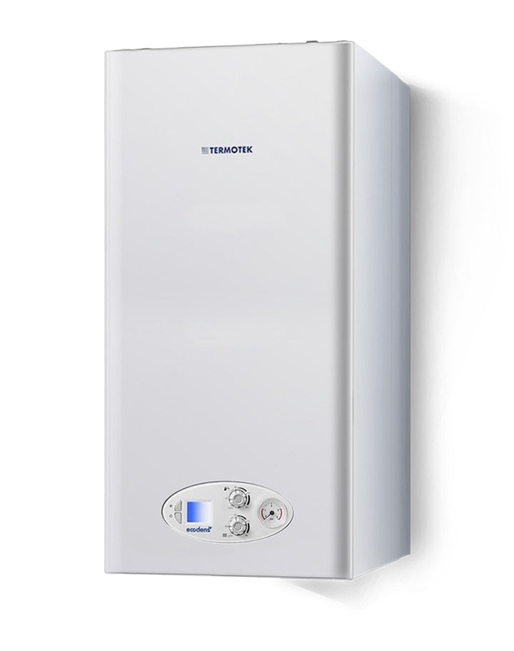 termotek caldaia termotek a condensazione ecodens 25e low nox con kit scarico fumi classe a metano
