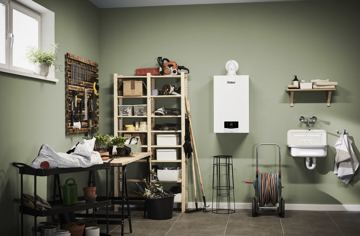 vaillant caldaia a condensazione vaillant ecotec plus vm 35 cs1 5 solo riscaldamento metanogpl low nox completa di kit scarico fumi