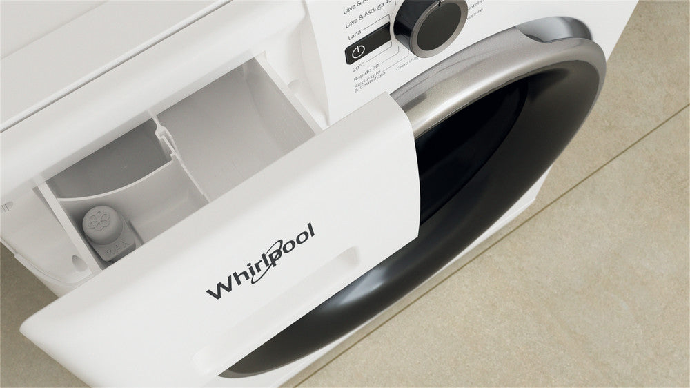 whirlpool lavasciuga a libera installazione whirlpool 9 6 kg fwdg 961483 wbsv it n 1400 giri tecnologia 6 senso steamcare washdry classe d ean 8003437615573
