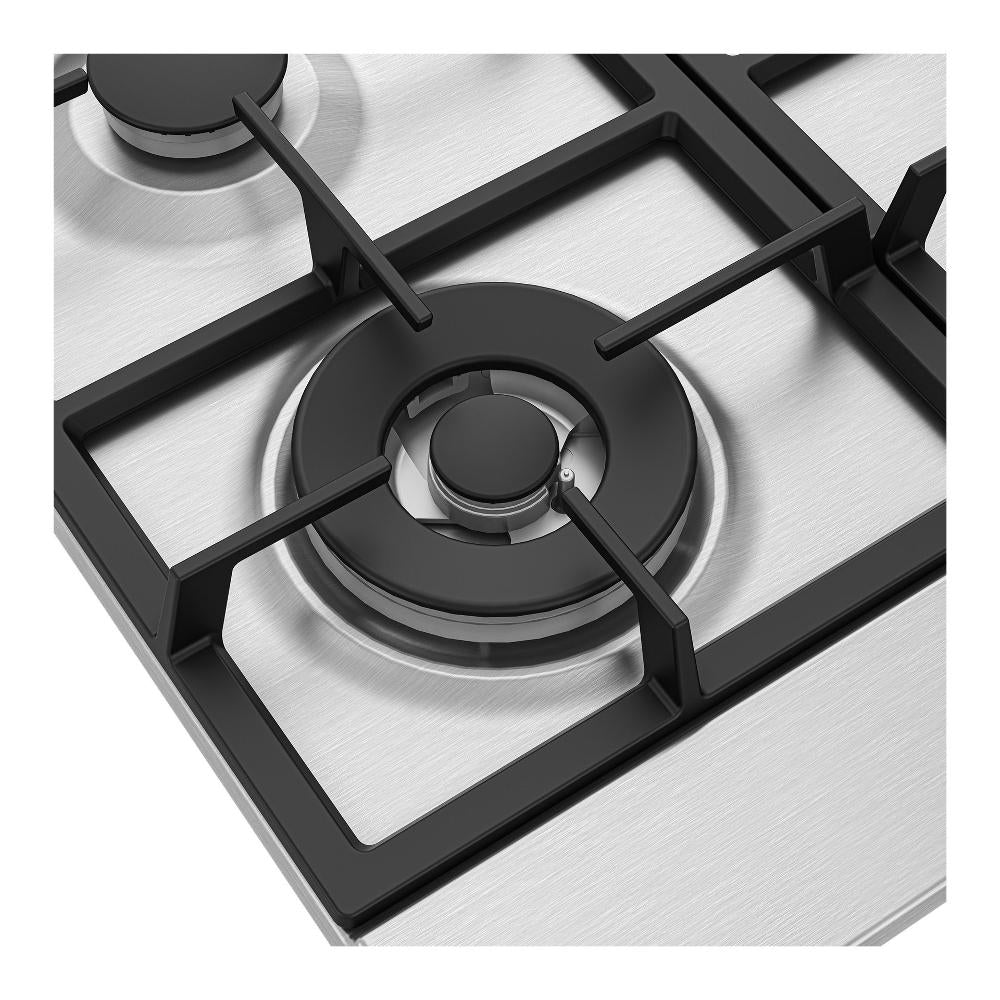 beko piano cottura a gas beko practiclean hiaw64225sxe 4 fuochi l58xp51 inox ean 8690842526527