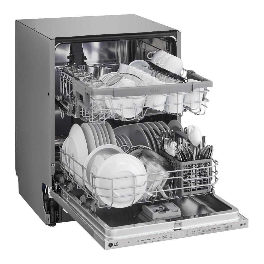 lg lavastoviglie a incasso lg serie 2 db242tx quadwash 14 coperti classe d a815xl598xp554 thinq alexa google assistant noble steel ean 8806091765918