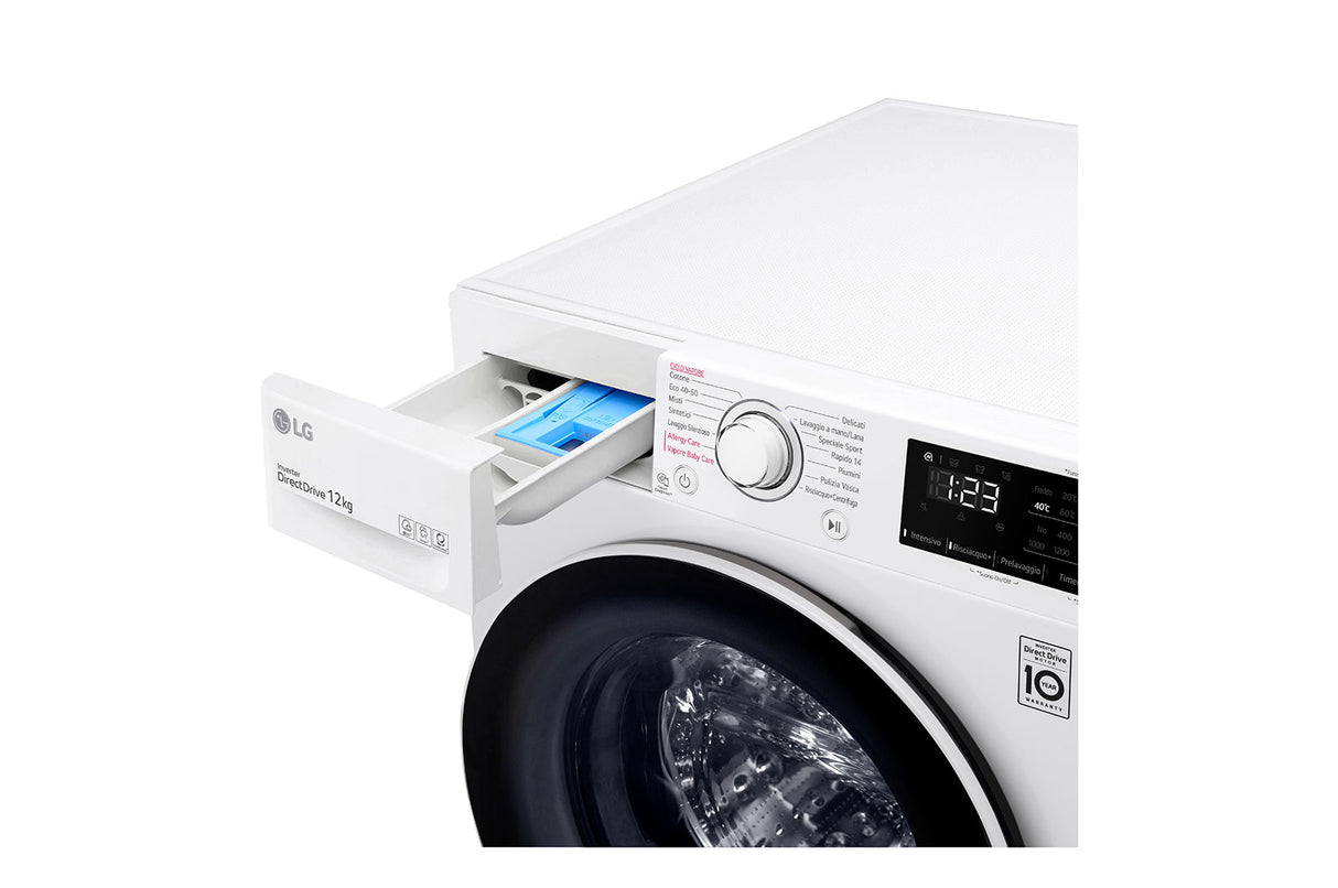 lg lg lavatrice ai dd 12 kg classe energetica b lavaggio a vapore f4wv312s0e ean 8806091512796
