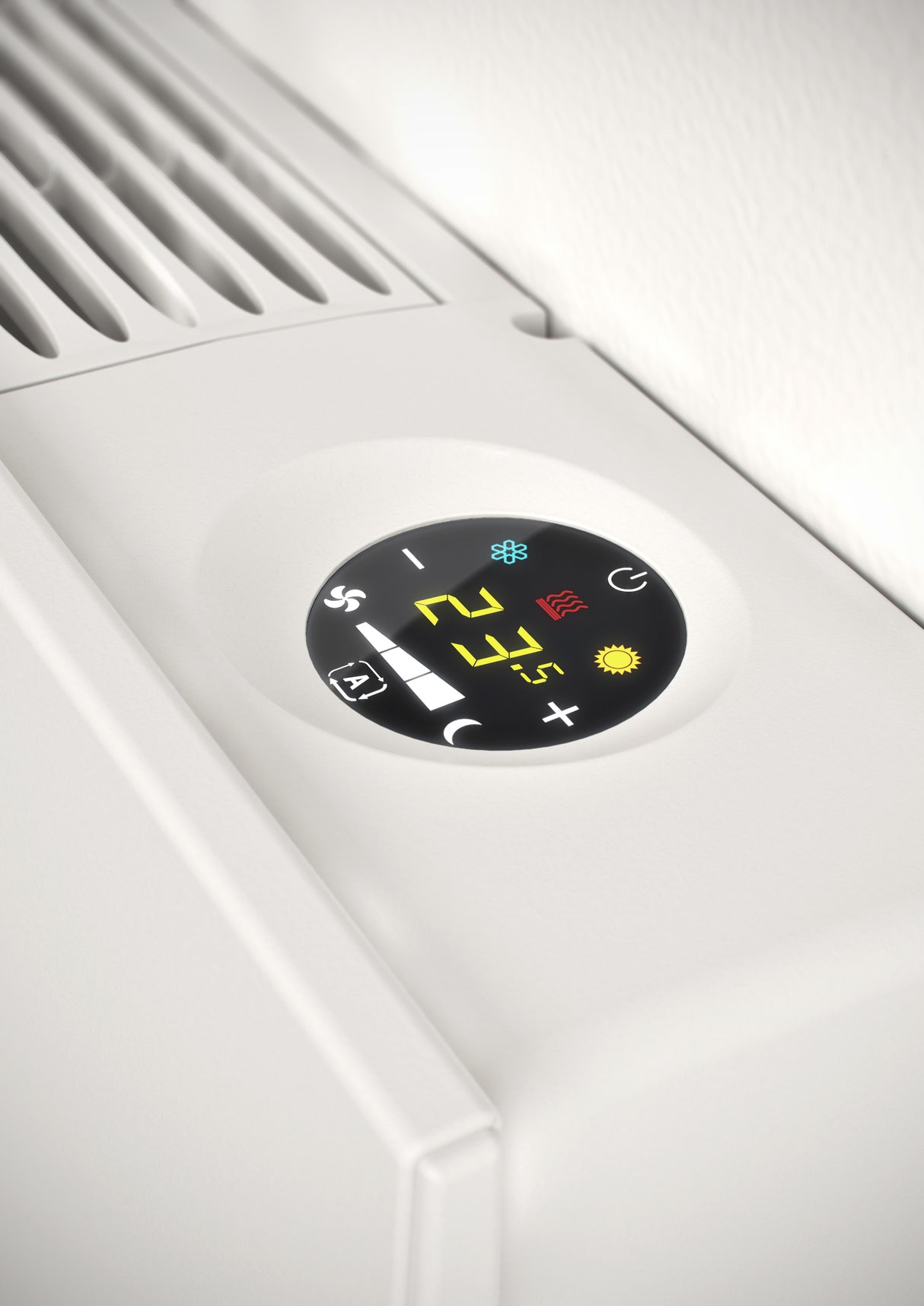 sabiana ventilconvettore slim fan con mobile whisper cff ecm mz cb tes 40 con comando digitale e motore inverter