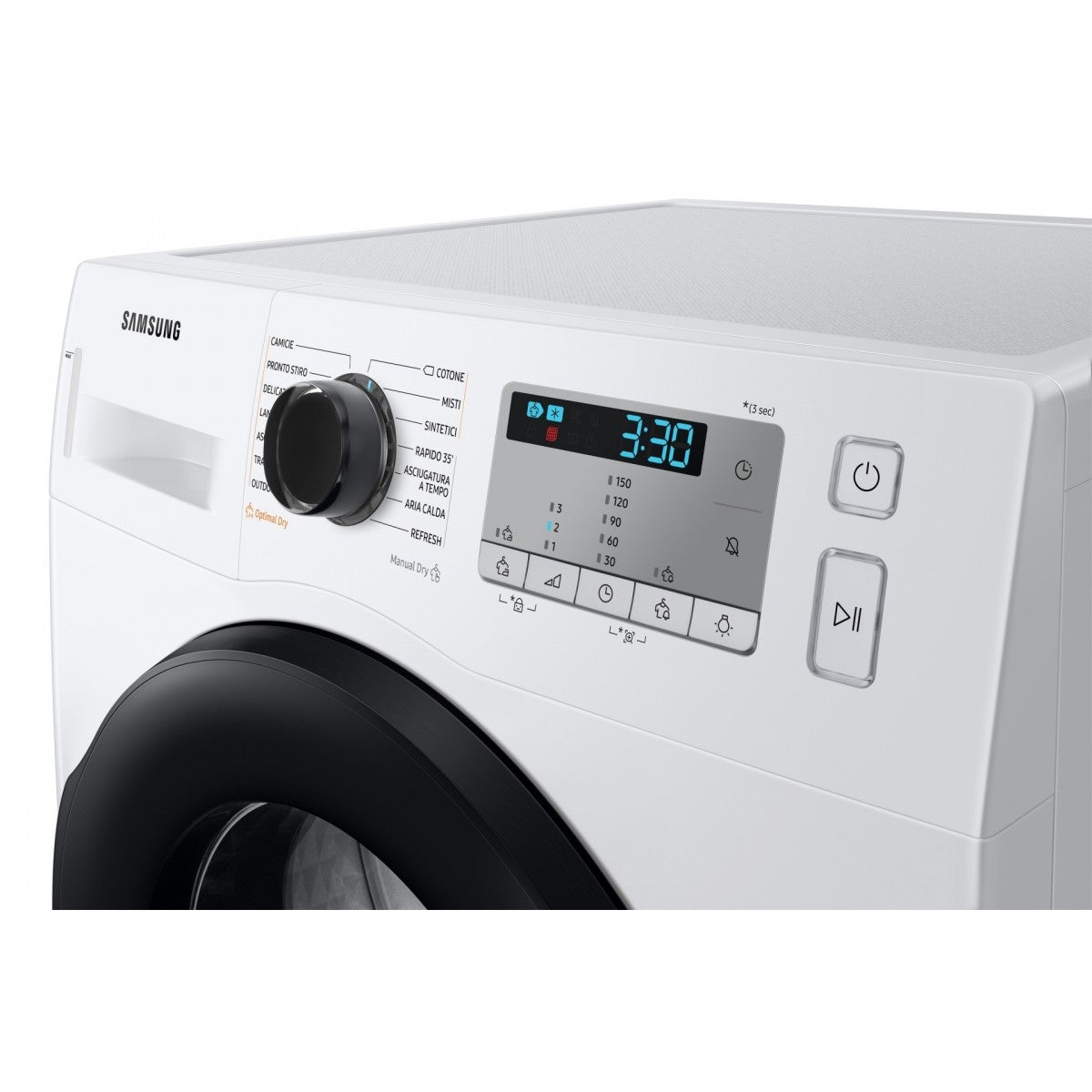 samsung asciugatrice a pompa di calore 9 kg samsung dv90ta040ah crystal ecodry a ean 8806090666056