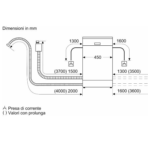 bosch lavastoviglie slim bosch 9 coperti srs2hki59e ecosilence classe e ean 4242005322305