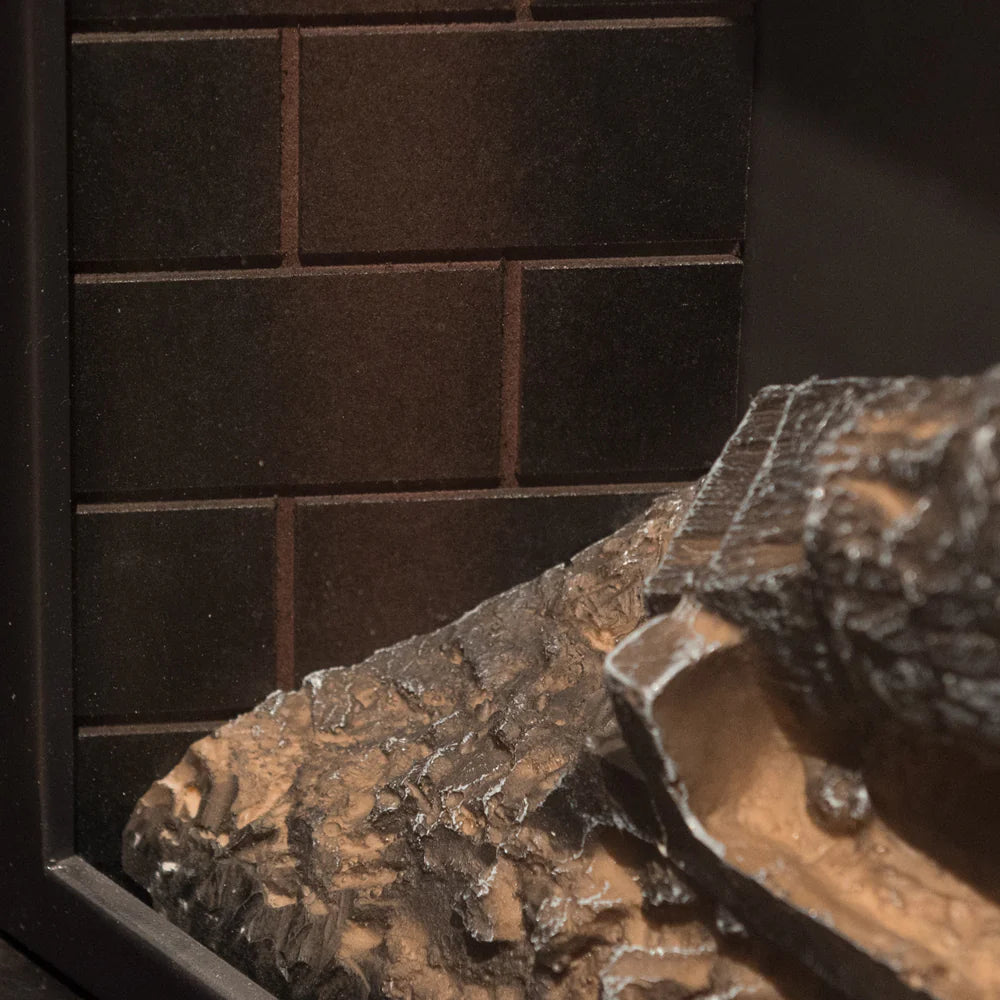 divina fire camino elettrico da terra divine fire bellini effetto marmo nero