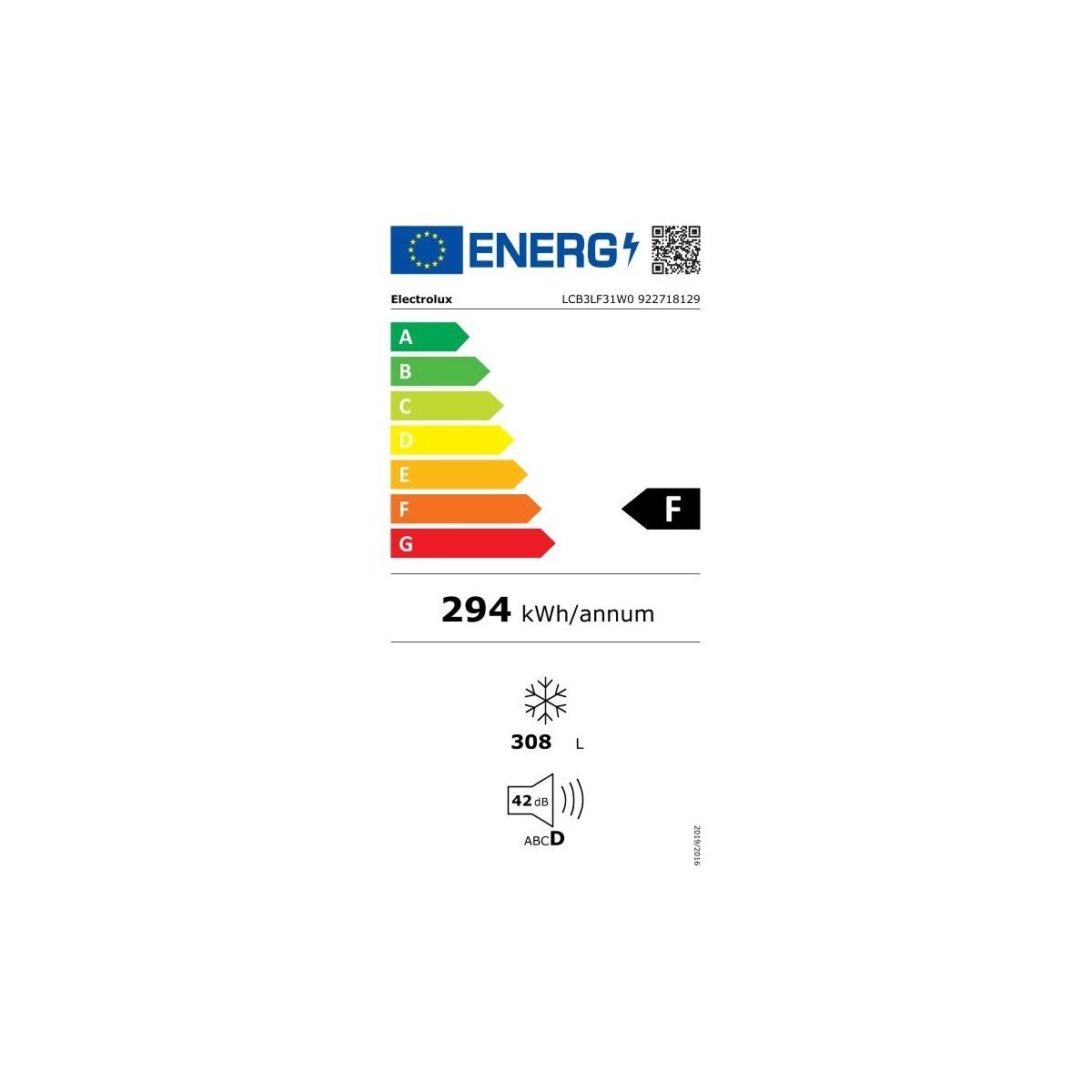 electrolux congelatore a pozzo libera installazione electrolux lcb3lf31w0 low frost classe f ean 7332543721689