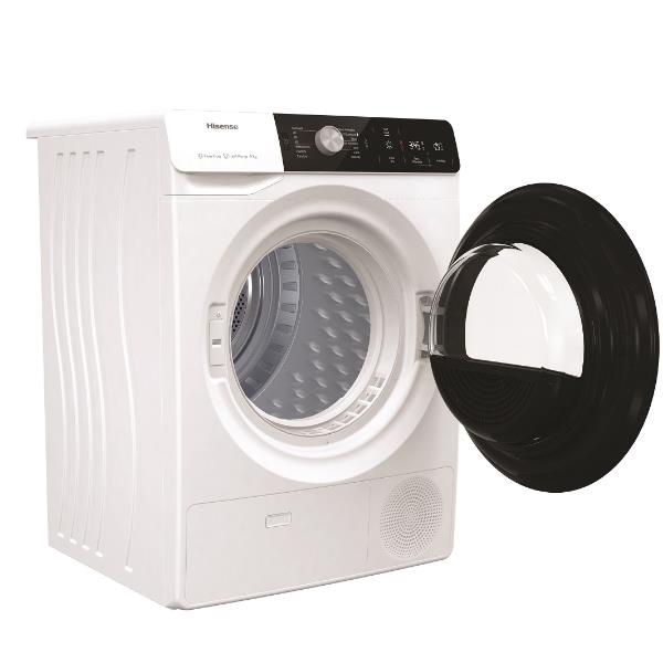 hisense asciugatrice a carica frontale hisense 9 kg dhga901nl twin flow ion refresh classe a ean 3838782437779