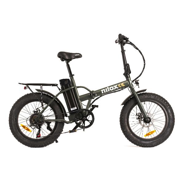 nilox electric bike nilox x8 plus 30nxeb20v002v3 gomme fat da 20x4 batteria removibile da 36 v 13 ah 468 wh cambio shimano a 7 velocita motore brushless high speed da 36v 250w ean 8054320841807