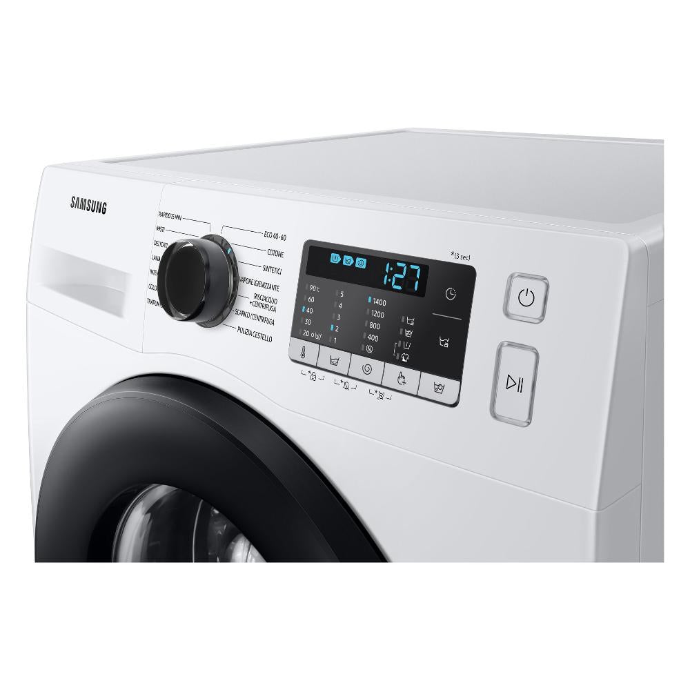 samsung lavatrice a carico frontale samsung 9 kg ww90ta046at crystal clean classe a 1400 giri a85xl60xp55 vapore igienizzante ecolavaggio ean 8806090603570