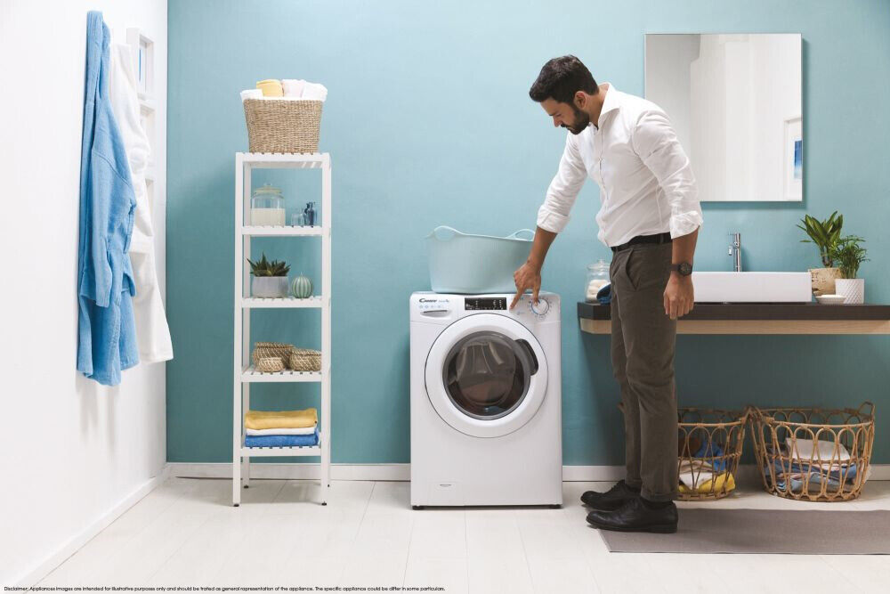 lavatrice slim a carico frontale candy cso44 1285te2 s l60xp52xa85 8 kg 1200 giri classe energetica d wi fi ble ean 8059019020877