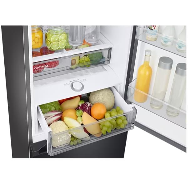 samsung frigorifero combinato samsung rb38c7b6bb1ef bespoke ai 387 litri classe b a203xl595xp658 tecnologia spacemax nero ean 8806094768534