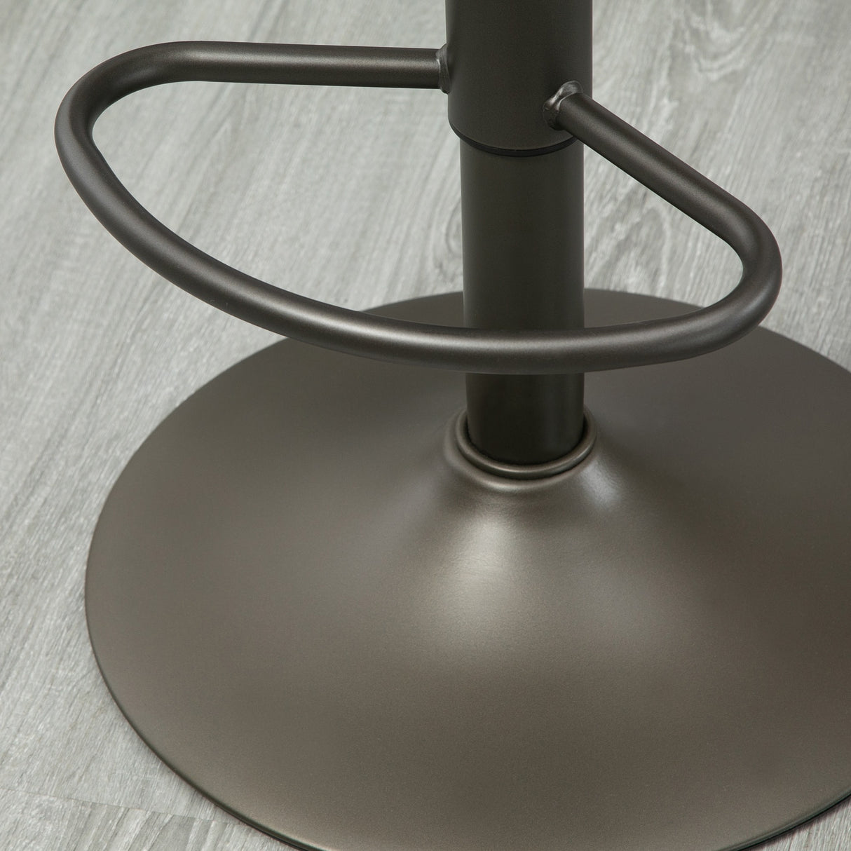 easycomfort easycomfort set 2 sgabelli da bar girevoli con poggiapiedi e altezza regolabile 35x36x64 85cm marrone