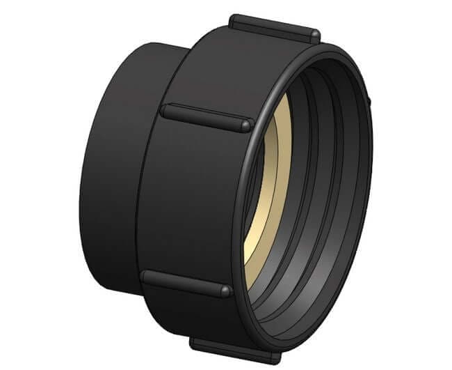 bucchi adattatore con estremita femmina filettata din s60x6 con guarnizioni in epdm 112 h 47 ean 8033237624314