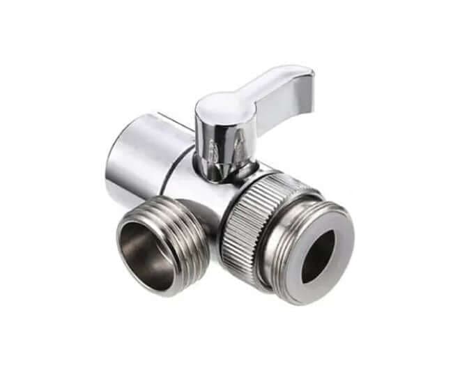 ambra rubinetterie aeratore con deviatore ambra per uscita laterale 12 maschio attacco femmina m22x1 con riduzione m22x1 m24x1 in ottone cromato cod aeracl12 ean 8054602005682