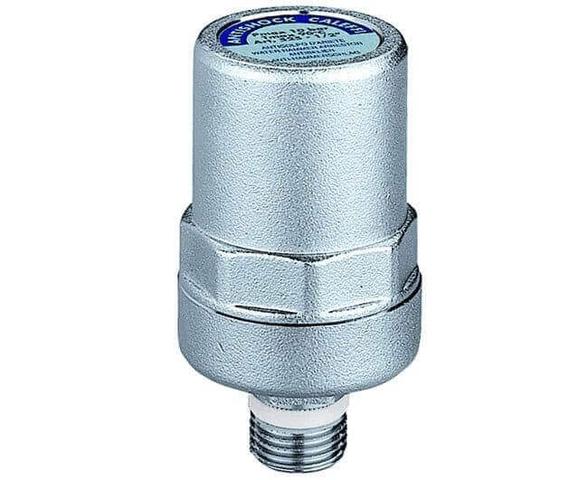 caleffi ammortizzatore colpo dariete caleffi in ottone cromato p max desercizio 10 bar t max desercizio 90c con filetto a tenuta ptfe cod 525040 ean 8016615012712