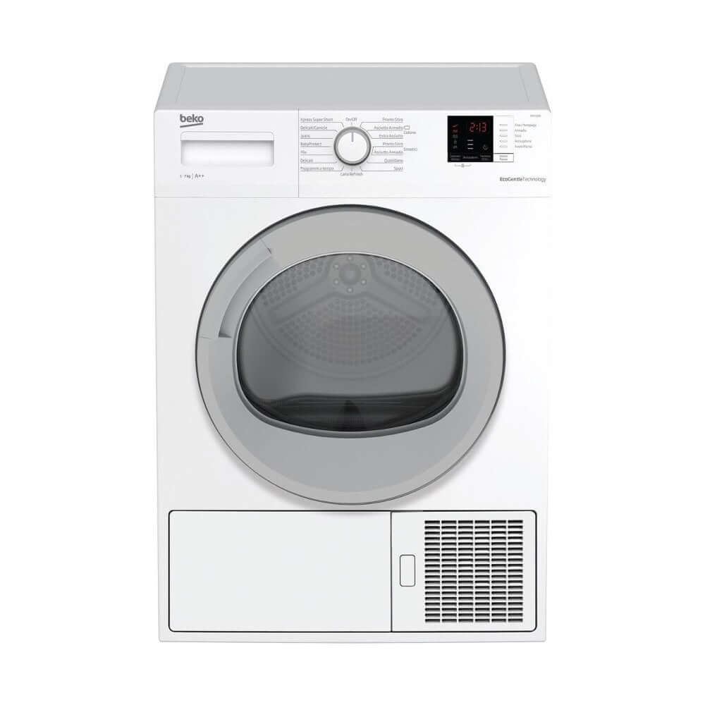 beko asciugatrice a pompa di calore beko 7 kg drx722w optisense classe a ean 8690842157172