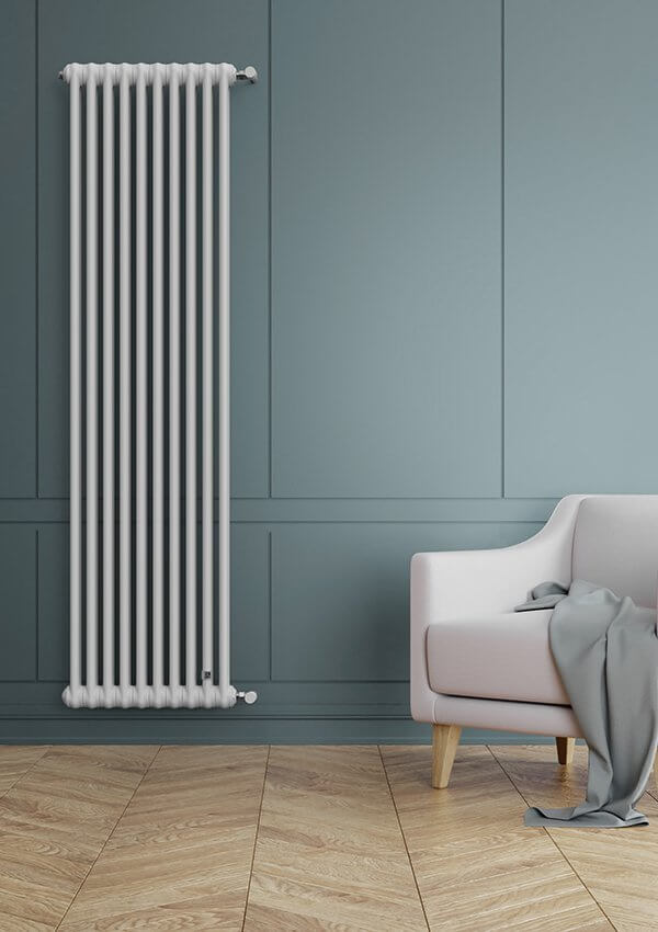 cordivari batteria completa radiatore termosifone in acciaio multicolonna tubolare dl radiators de longhi 2 colonne da 3 a 20 elementi altezza 2000 mm interasse 1930 completo di tappi e riduzioni 3 elementi h 2000 ean 99823122