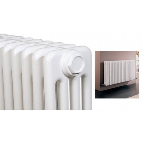 cordivari batteria completa radiatore termosifone in acciaio tubolare cordivari ardesia 3 colonne da 3 a 24 elementi h 856 mm interasse 800 mm tappi e riduzioni inclusi