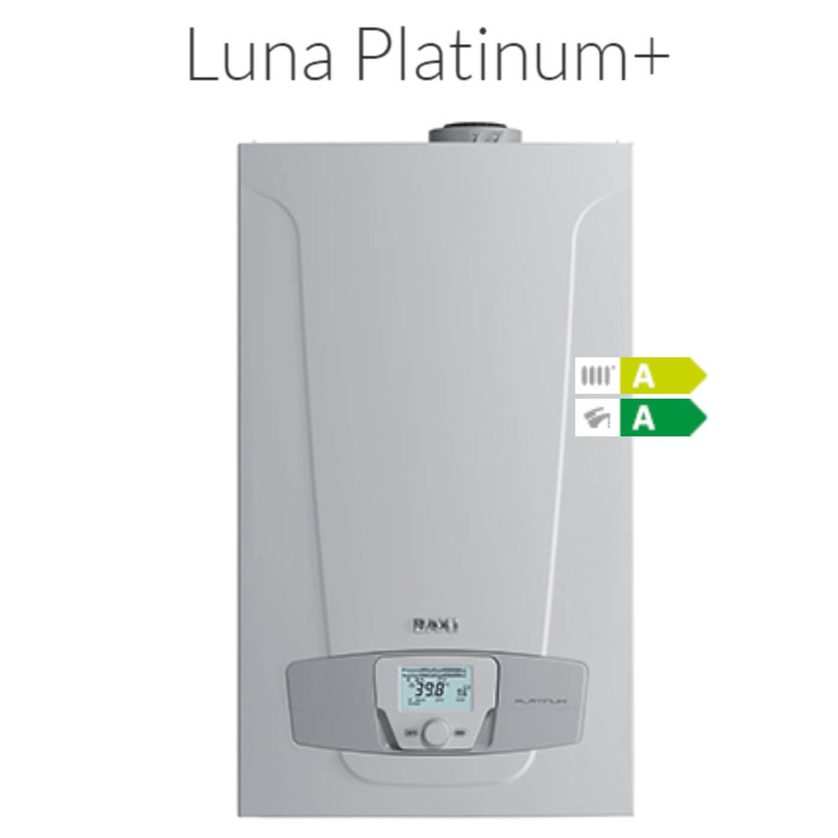 baxi caldaia a gas a condensazione baxi modello luna platinum 24 ga metano o gpl completa di kit scarico fumi gpl ean 8056138593985