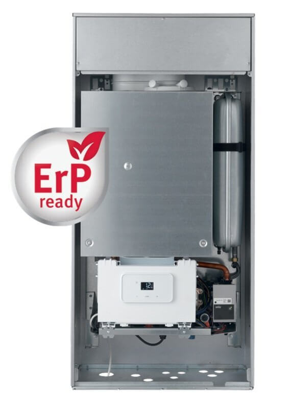 hermann saunier duval caldaia a gas saunier duval spaziozero 4 condensing 26 sb metano solo riscaldamento completa di kit fumi new erp