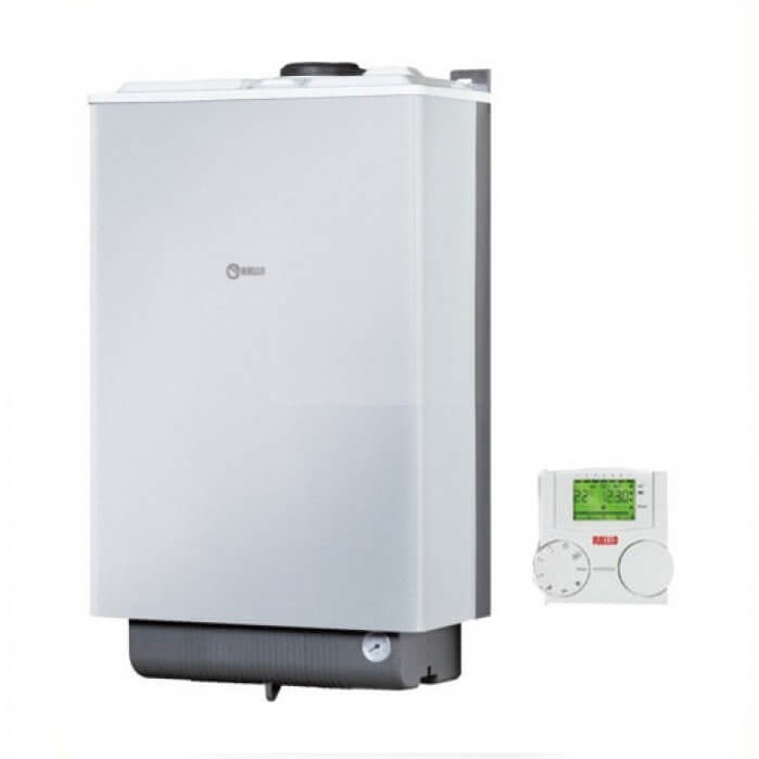 riello caldaia riello residence externa condens 32 kis metano a condensazione completa di kit fumi new erp