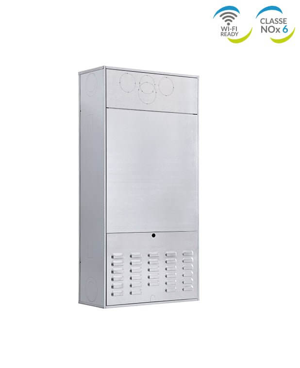 savio caldaia savio edilia he 25 da incasso a condensazione metano completa di kit scarico fumi low nox cassone optional ean 8056138592452