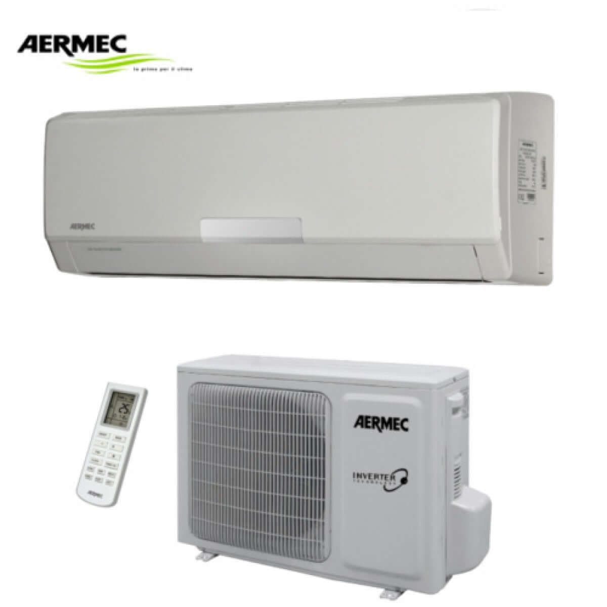 aermec climatizzatore condizionatore aermec inverter serie se 9000 btu se250w classe a ean 8059657009975