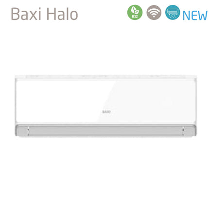 Climatizzatore Condizionatore Baxi Dual Split Inverter Serie Halo Bianco 12+12 Con Lsgt50-2m R-32 Wi-Fi Integrato 12000+12000 - CaldaieMurali