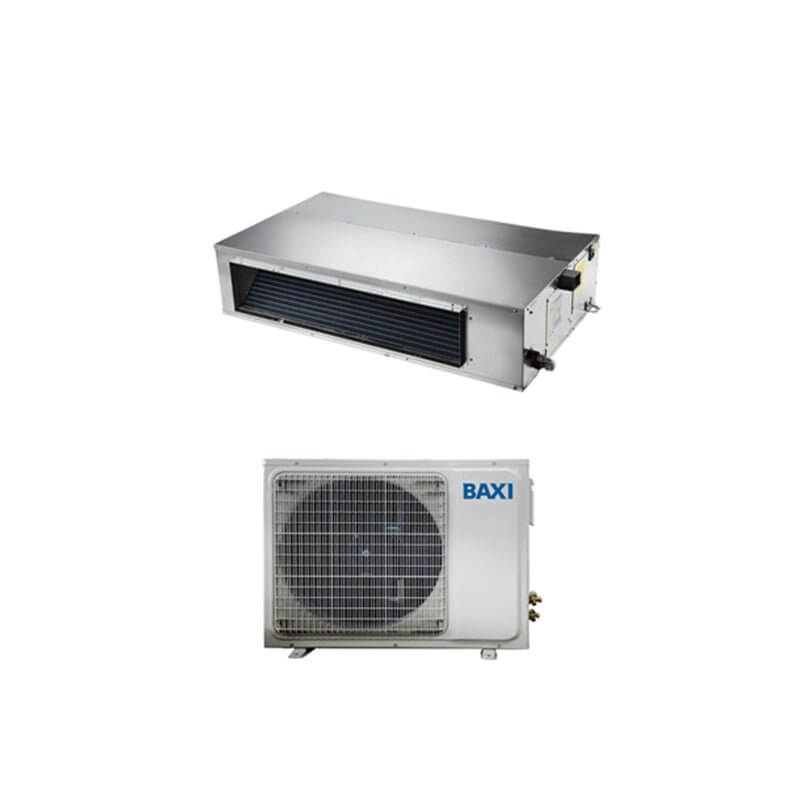 baxi climatizzatore condizionatore baxi inverter luna clima canalizzabile canalizzato r 32 18000 btu rzgnd50 aa wi fi optional