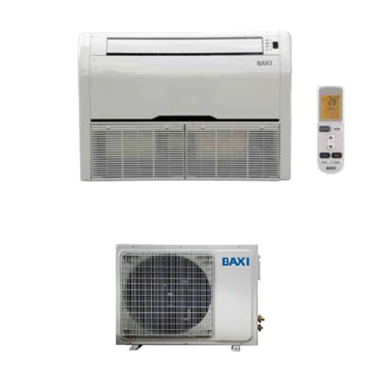 baxi climatizzatore condizionatore baxi inverter luna clima soffittopavimento r 32 18000 btu rzgnc50 aa