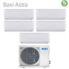 Climatizzatore Condizionatore Baxi Penta Split Inverter Serie Astra 7+7+9+9+9 Con Lsgt125-5m R-32 Wi-Fi Optional 7000+7000+9000+9000+9000 - Novità - CaldaieMurali