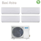 Climatizzatore Condizionatore Baxi Quadri Split Inverter Serie Astra 9+12+12+12 Con Lsgt100-4m R-32 Wi-Fi Optional 9000+12000+12000+12000 - Novità - CaldaieMurali