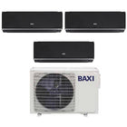 Climatizzatore Condizionatore Baxi Trial Split Inverter Serie Halo Nero 9+9+12 Con Lsgt70-3m R-32 Wi-Fi Integrato 9000+9000+12000 - CaldaieMurali