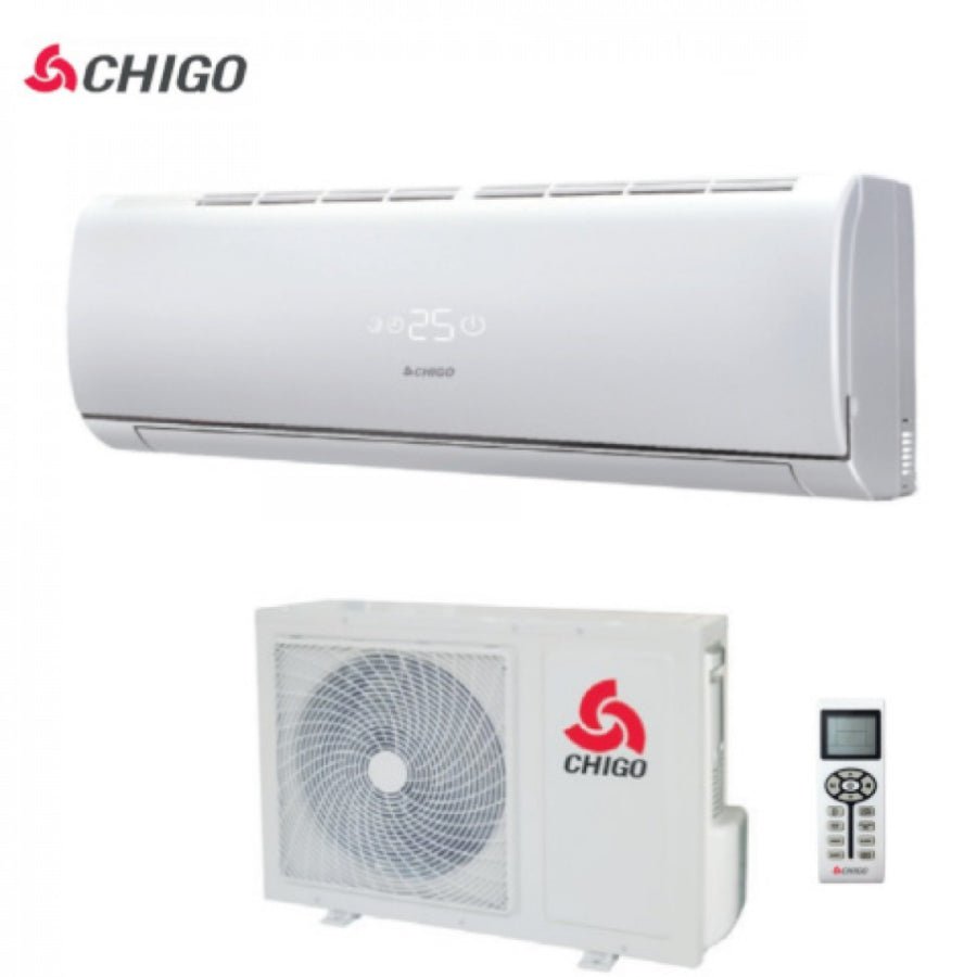 chigo climatizzatore condizionatore chigo inverter serie angel 1698 9000 btu cs 25v3g 1c169ay4a w3 r 32 classe aa novita ean 8059657006493