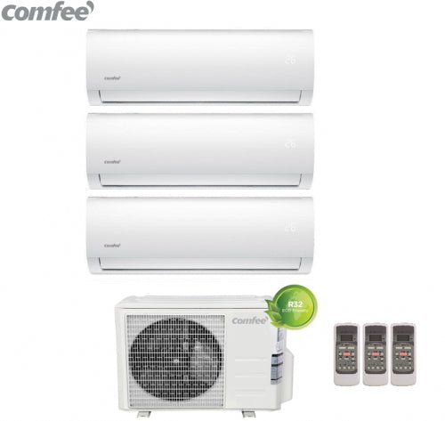 comfee climatizzatore condizionatore comfee trial split inverter serie sirius 91212 con 3e 27k r 32 90001200012000