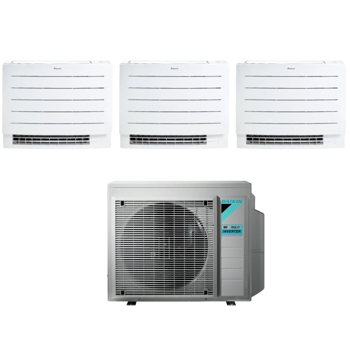 daikin climatizzatore condizionatore daikin a pavimento trial split serie perfera fvxm a 799 con 3mxm52n r 32 wi fi integrato 700090009000 con telecomando ad infrarossi incluso garanzia italiana novita