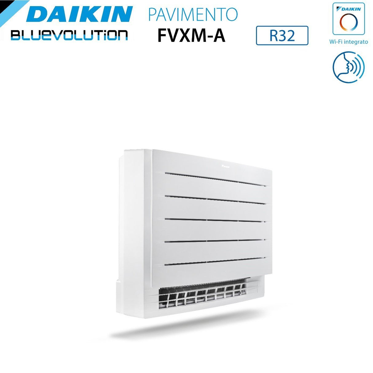 daikin climatizzatore condizionatore daikin a pavimento trial split serie perfera fvxm a 9912 con 3mxm52n r 32 wi fi integrato 9000900012000 con telecomando ad infrarossi incluso garanzia italiana novita