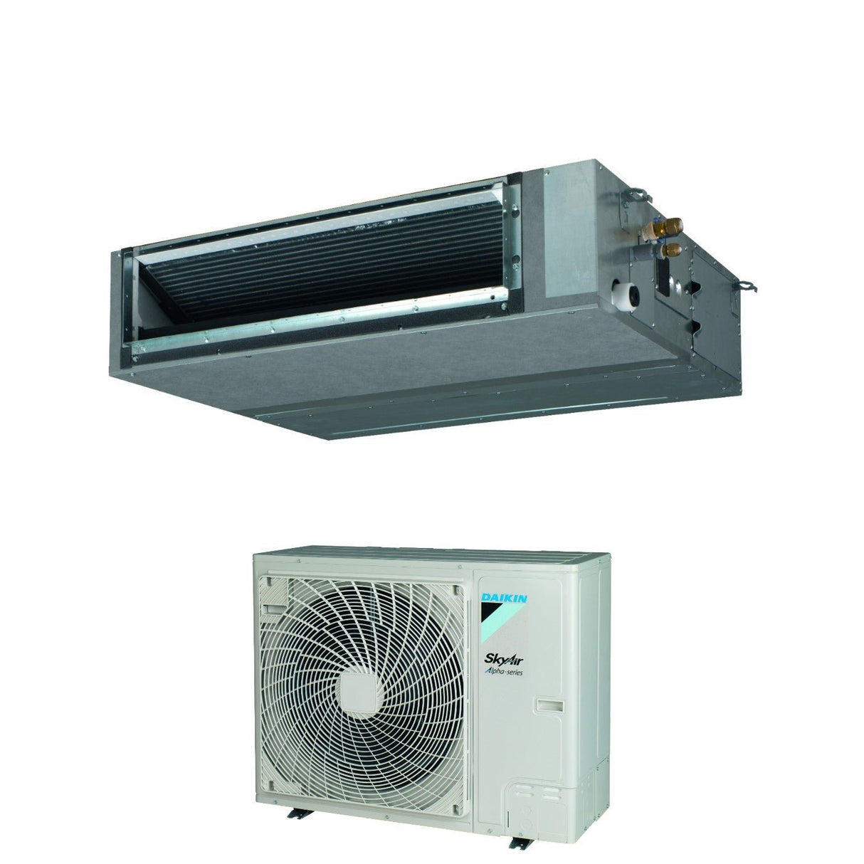 daikin climatizzatore condizionatore daikin bluevolution canalizzato canalizzabile media prevalenza 48000 btu fba140a rzag140ny1 trifase r 32 wi fi optional