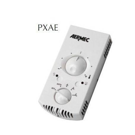 aermec comando con termostato pxae a parete con sonda acqua sw3