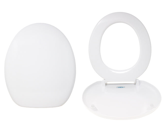 ambra coprivasi coprivaso per wc ambra bathroom termoindurente universale modello figo con cerniere in plastica colore bianco ean 8054602009543